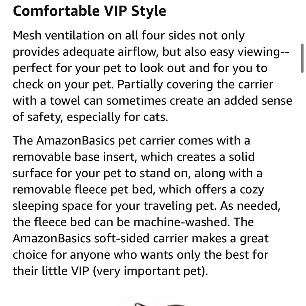PET TRAVEL CARRIER